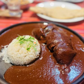 Guelaguetza signature dishes Enchiladas CampesinasHorchataFestival de Moles﻿﻿